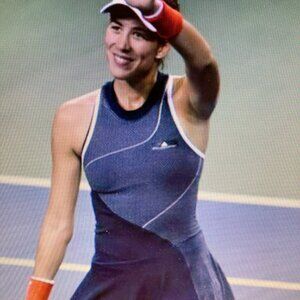 ADIDAS BY STELLA MCCARTNEY BARRICADE DRESS RACER-BACK TENNIS DRESS